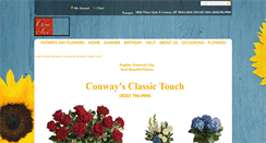 Desktop Screenshot of conwaysclassictouch.net